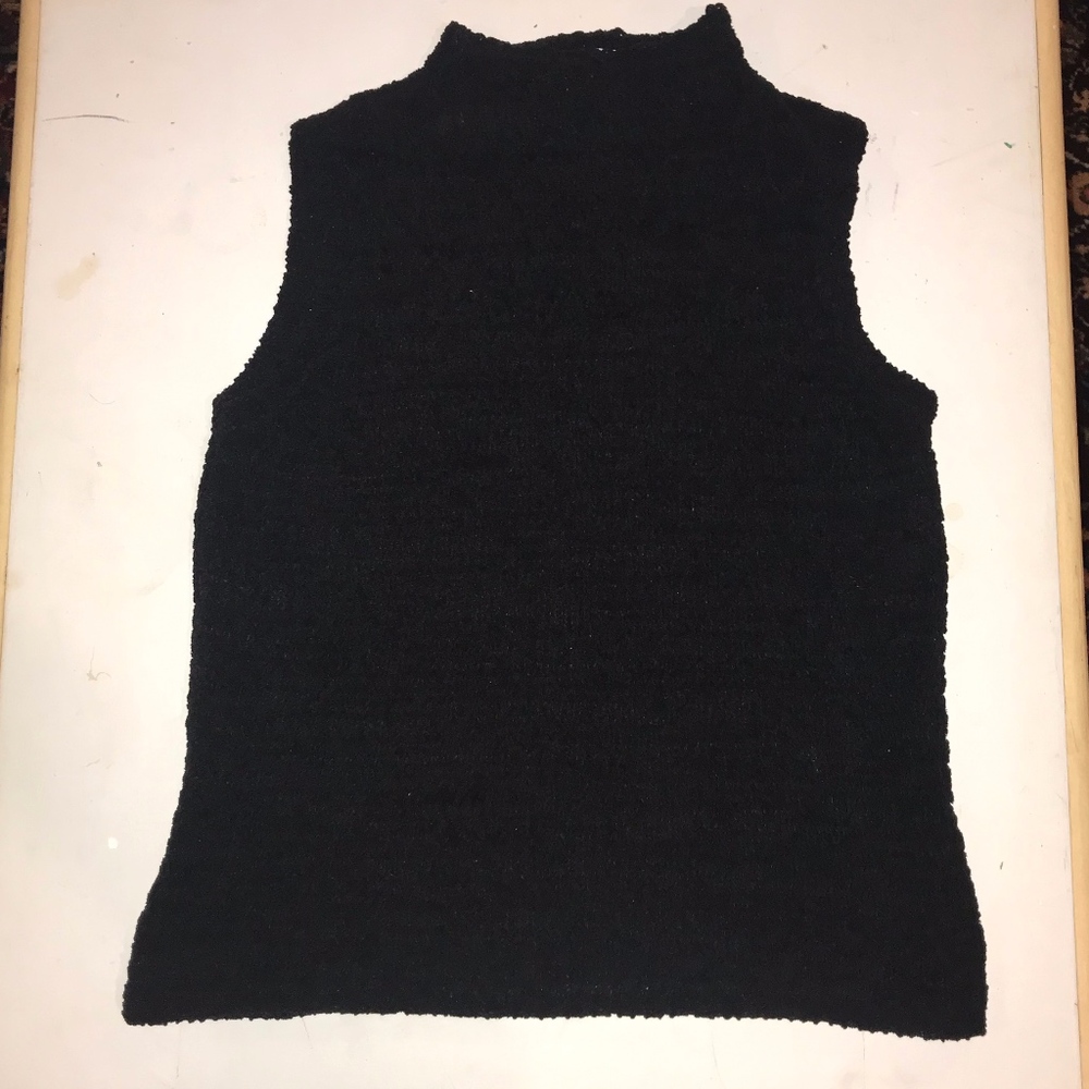 High Neck Knit Top